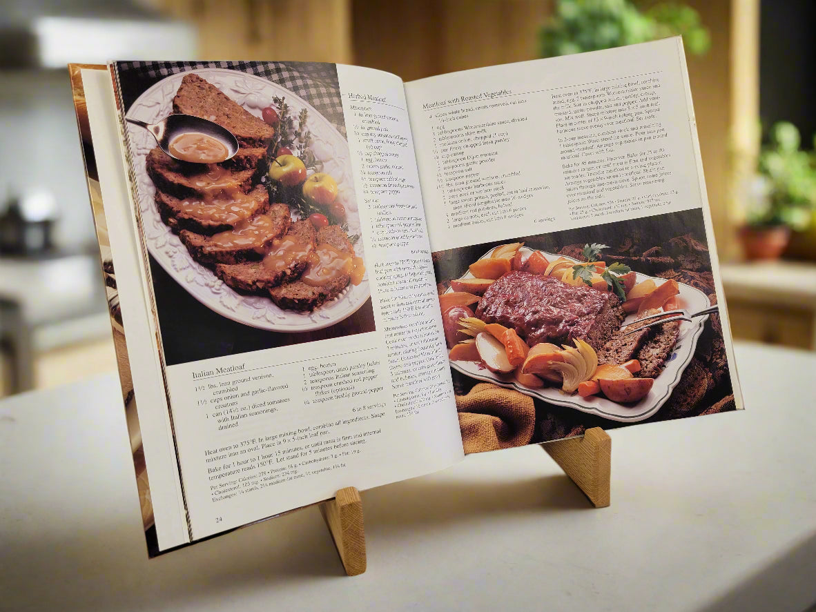Cookbook or Cutting Board Stand