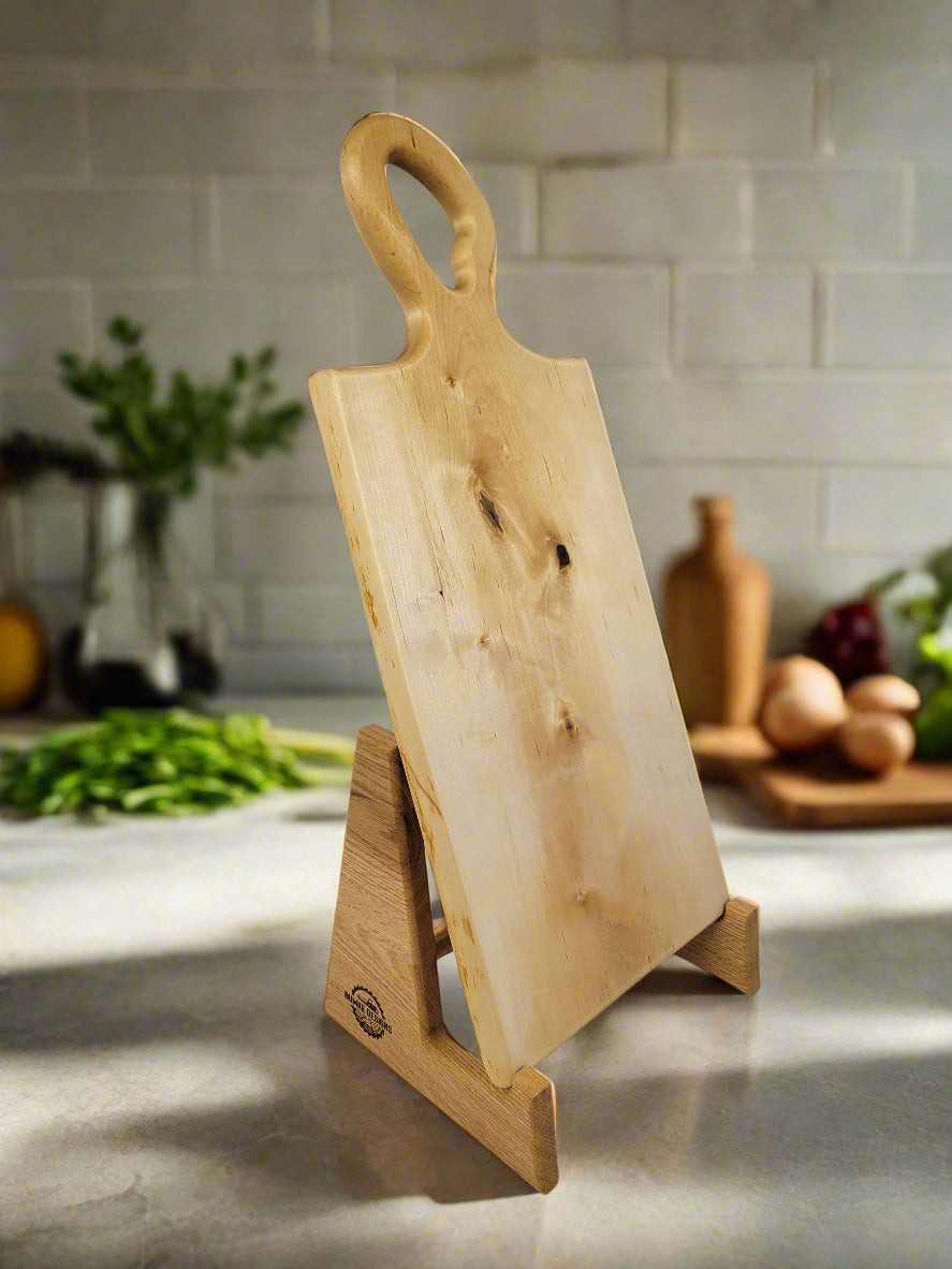 Cookbook or Cutting Board Stand