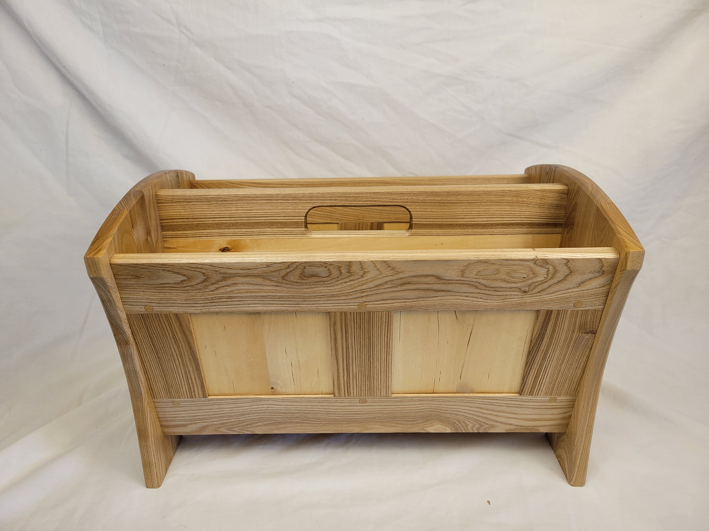 Black Ash and Birch Magazine Rack
