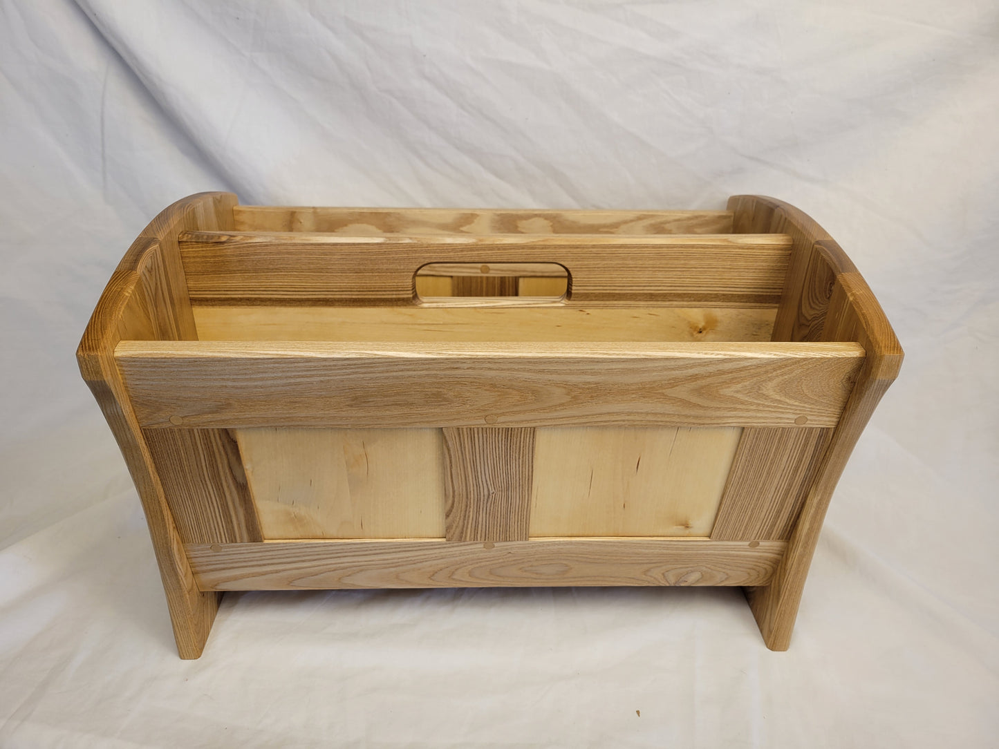 Black Ash and Birch Magazine Rack