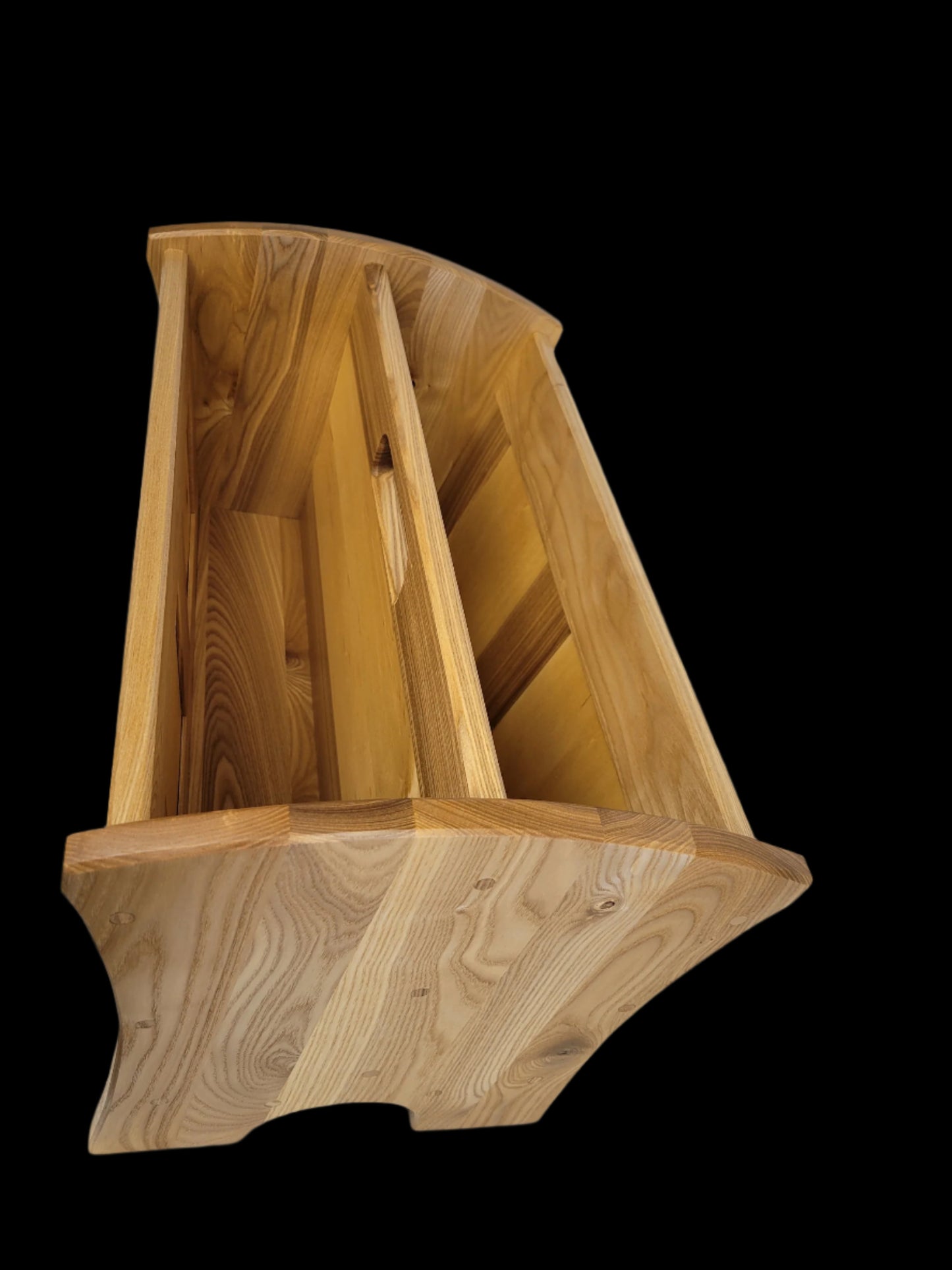 Black Ash and Birch Magazine Rack