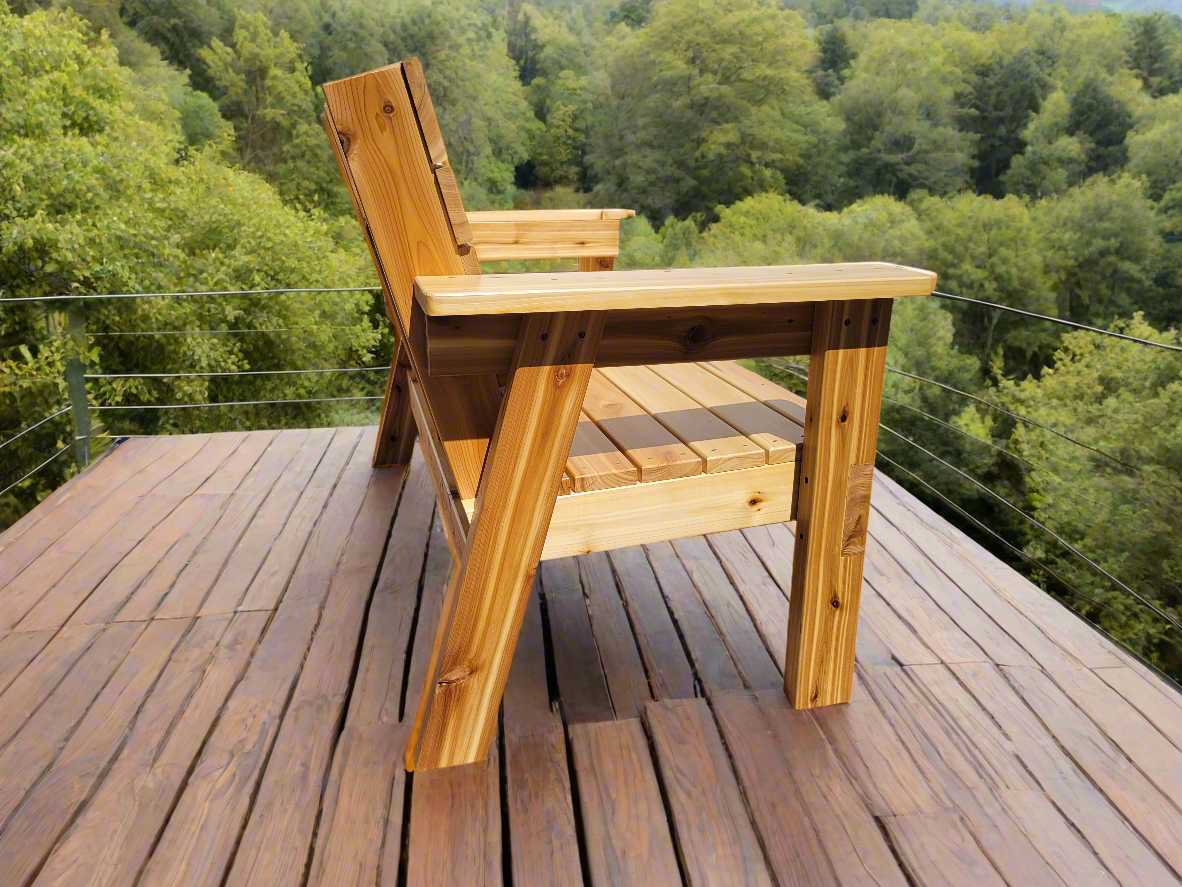 4 Foot Outdoor Cedar Bench