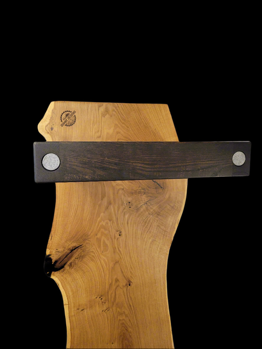 Underside of wood coffee table