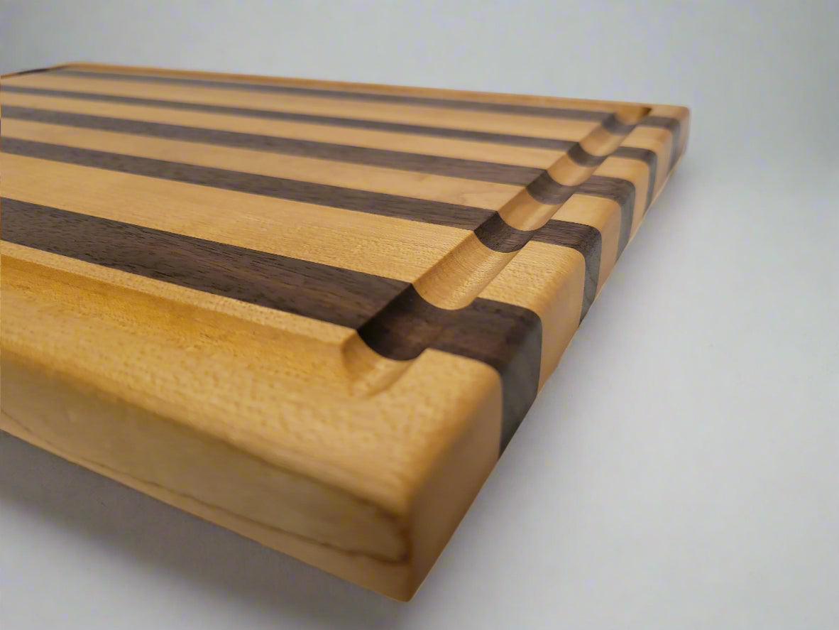 Maple and Walnut Cutting Board (#23)