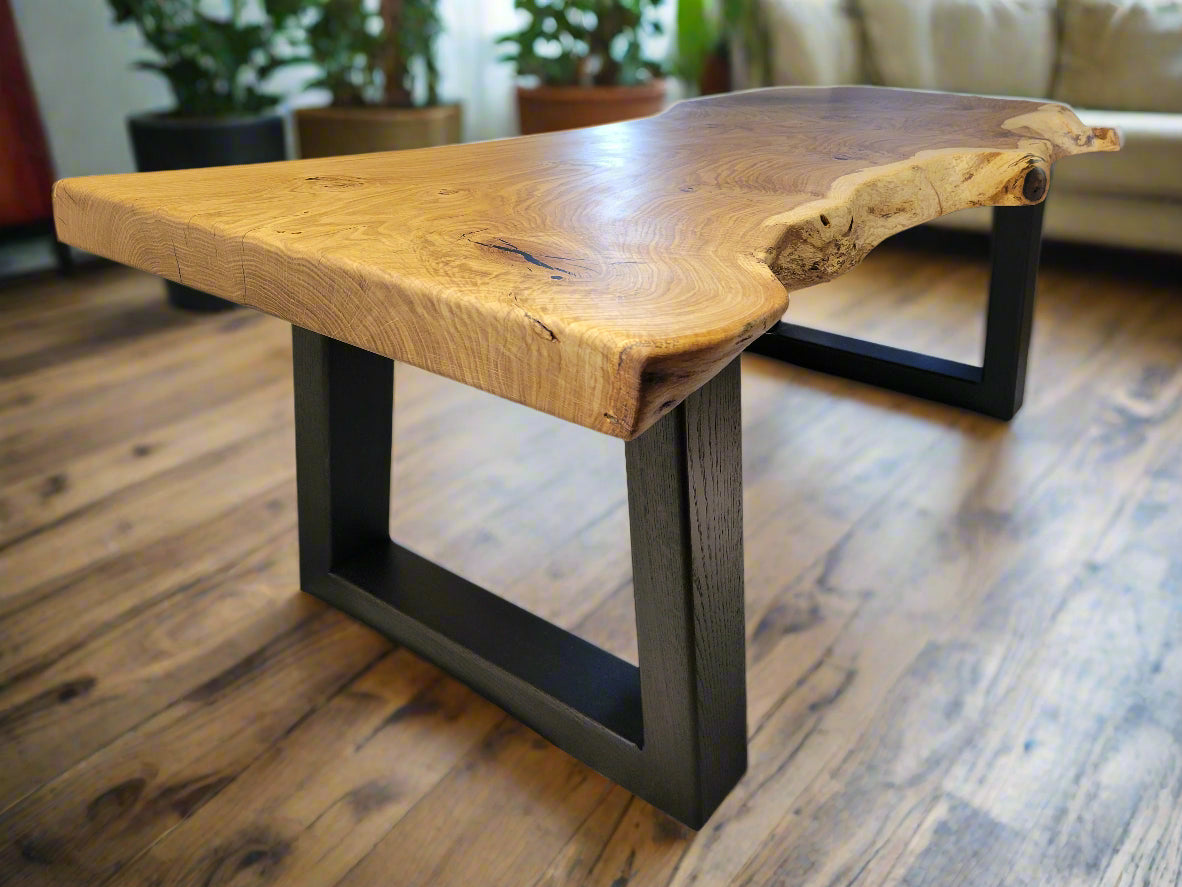 White oak coffee table