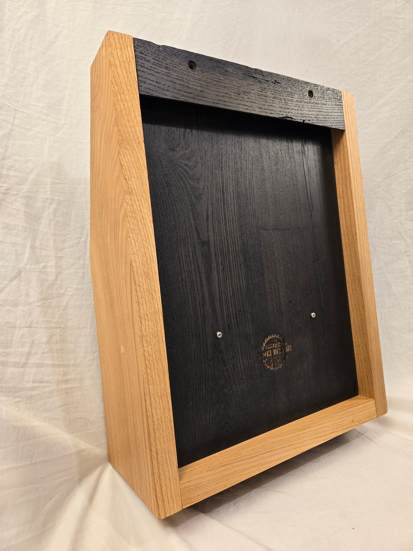 Red Oak Whiskey Rack