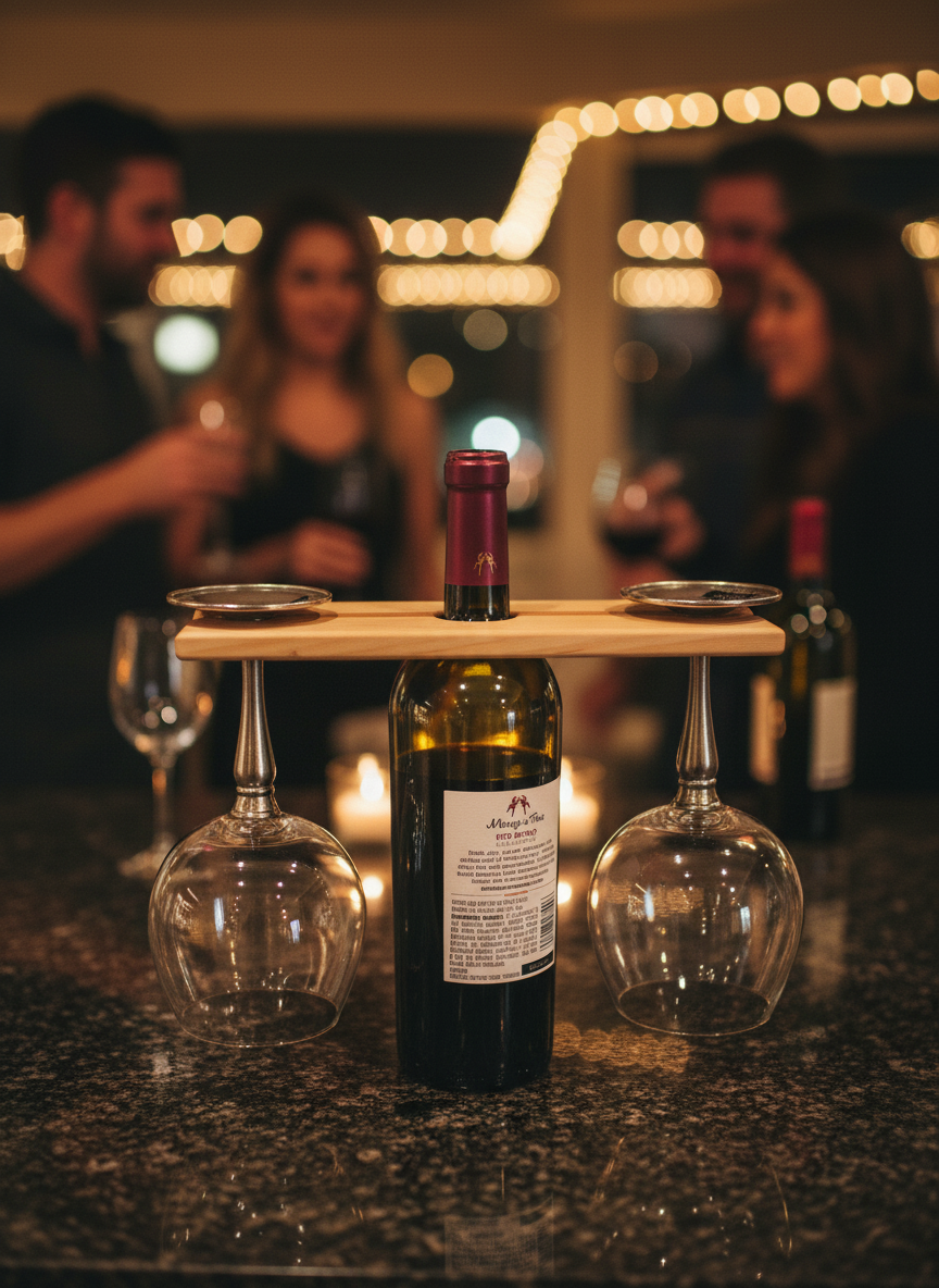 Deluxe Wine Glass Caddie