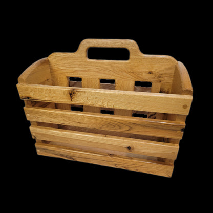 Red Oak Magazine Rack
