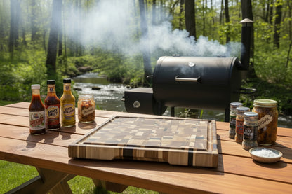 Chaotic Pattern Butcher Block (#36)