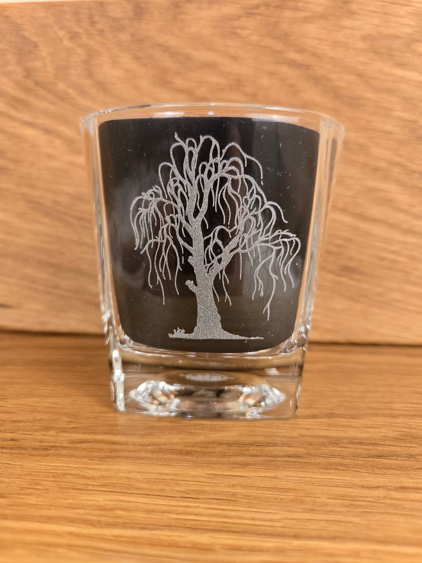 Engraved Glass Tumbler