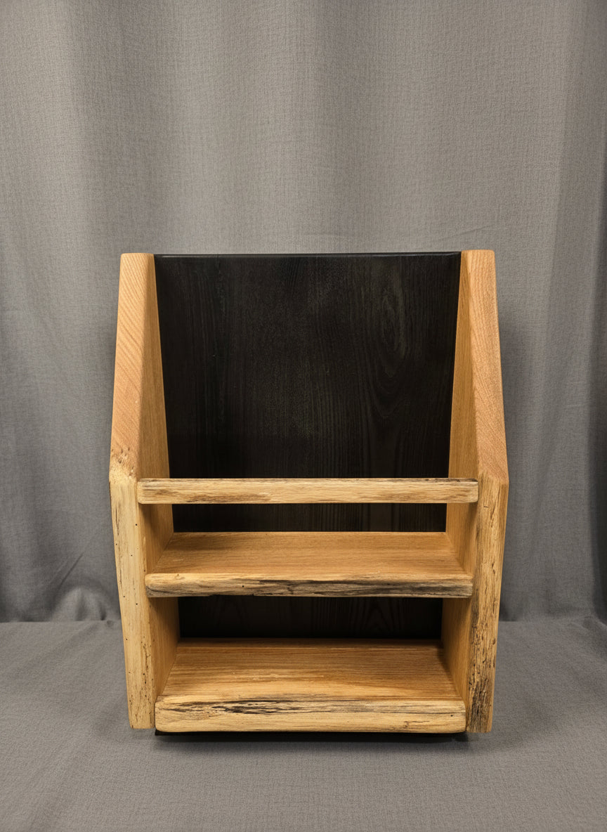 Red Oak Whiskey Rack