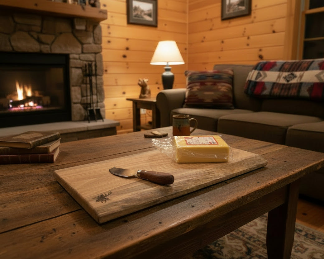 Rustic White Oak Cutting Board (#35)