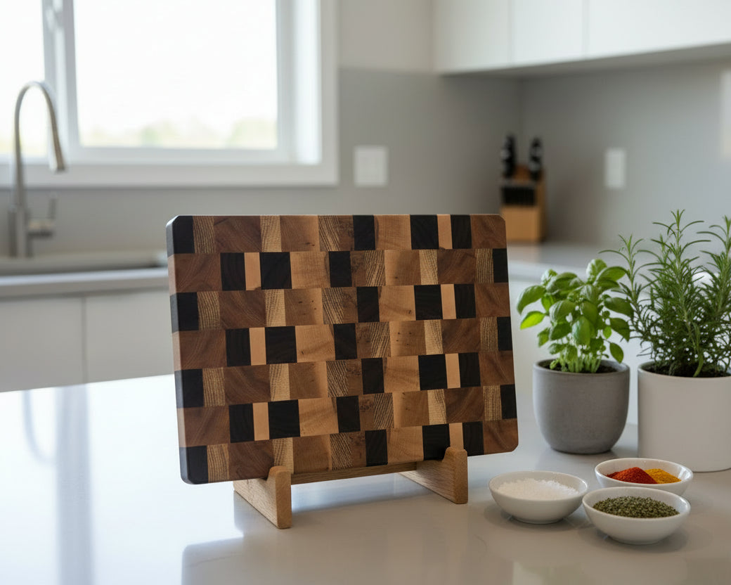 Hardwood End Grain Cutting Board (#31)