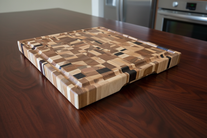 Chaotic Pattern Butcher Block (#36)