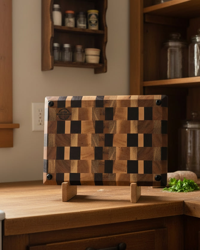 Hardwood End Grain Cutting Board (#31)