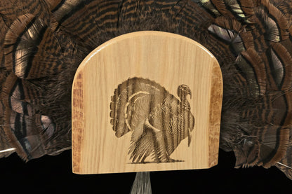 Turkey Fan Mount - Gobbler in Strut Art