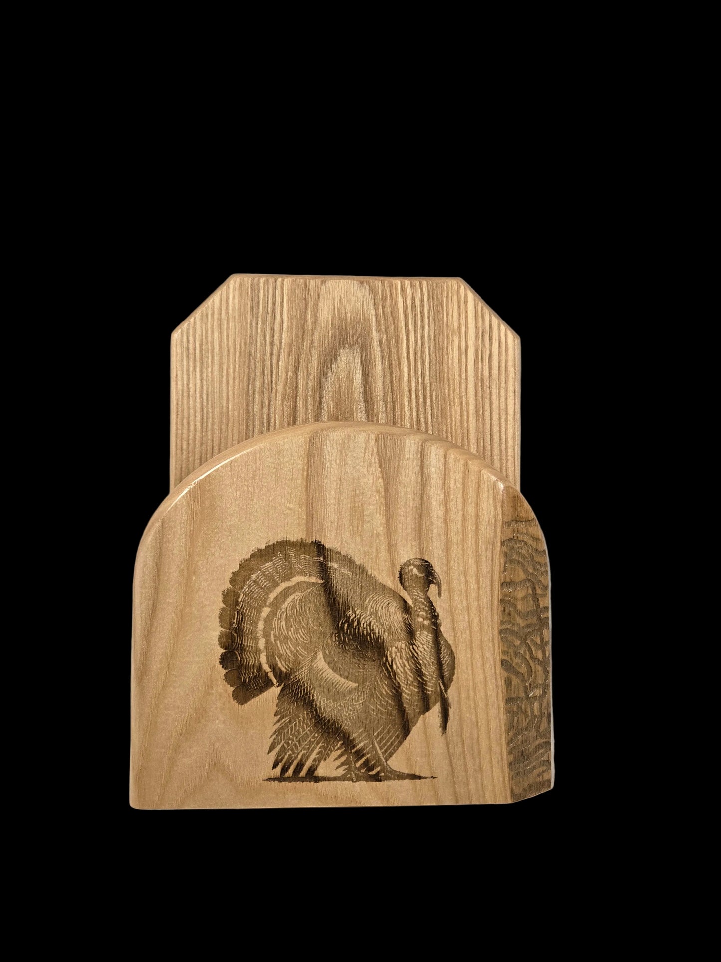 Turkey Fan Mount - Gobbler in Strut Art