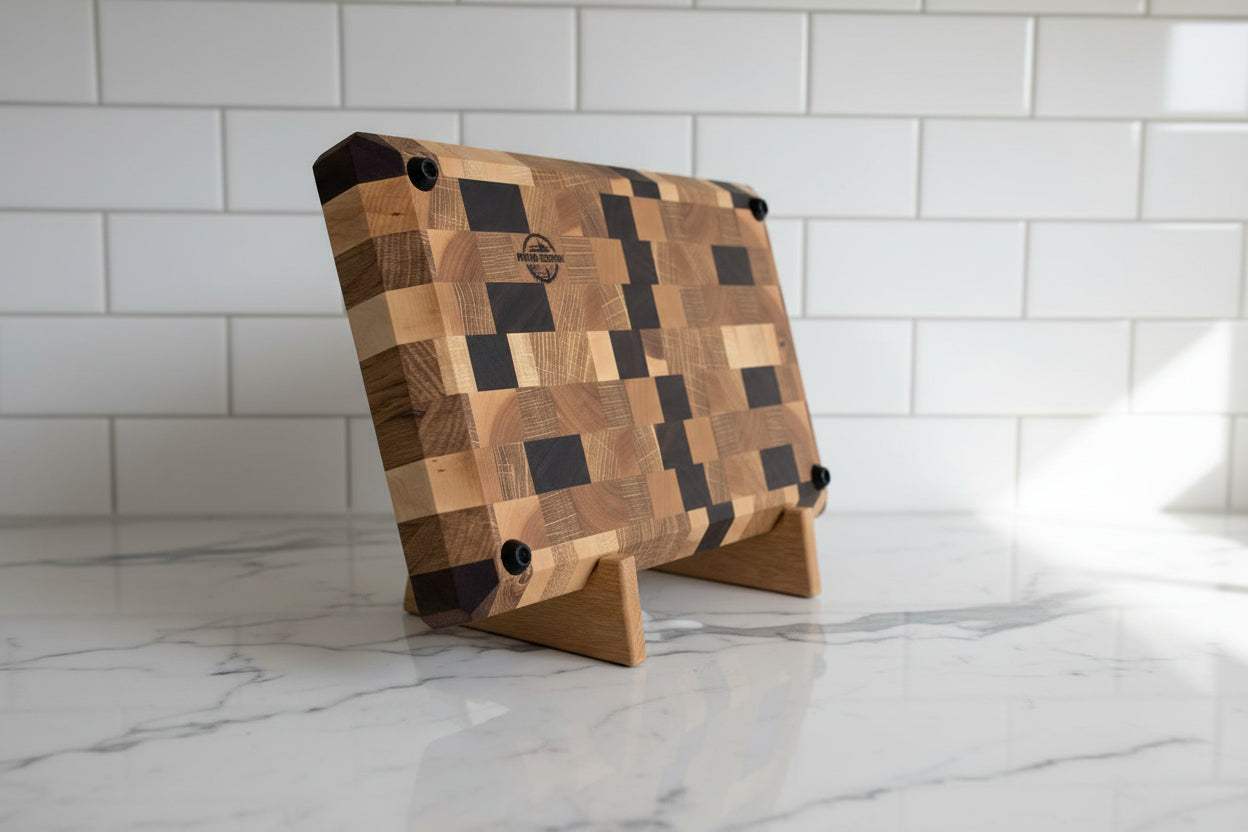 Hardwood End Grain Cutting Board (#33)