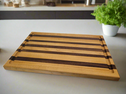 Maple and Walnut Cutting Board (#23)