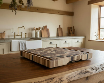 Chaotic Pattern Butcher Block (#36)