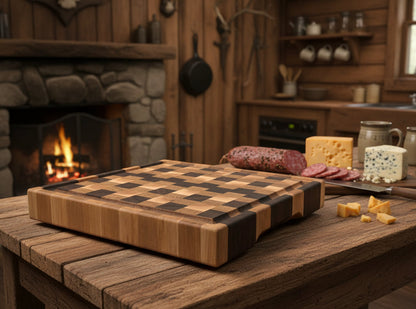 Hardwood Butcher Block (#13)