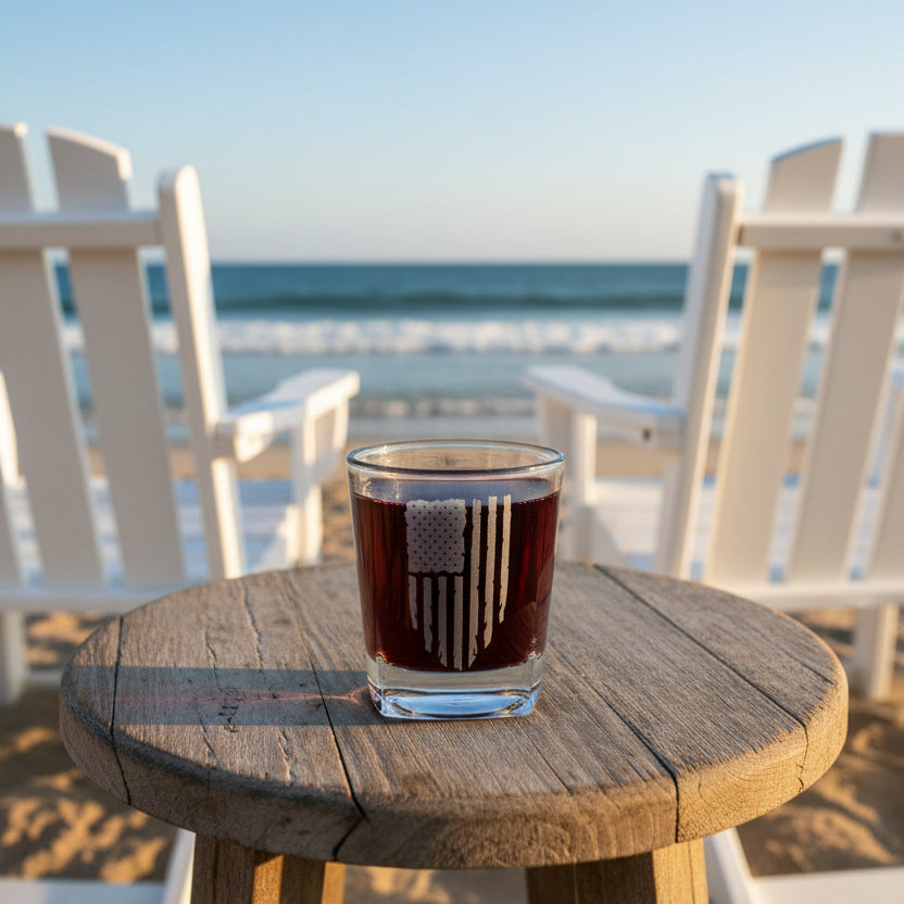 Engraved Glass Tumbler