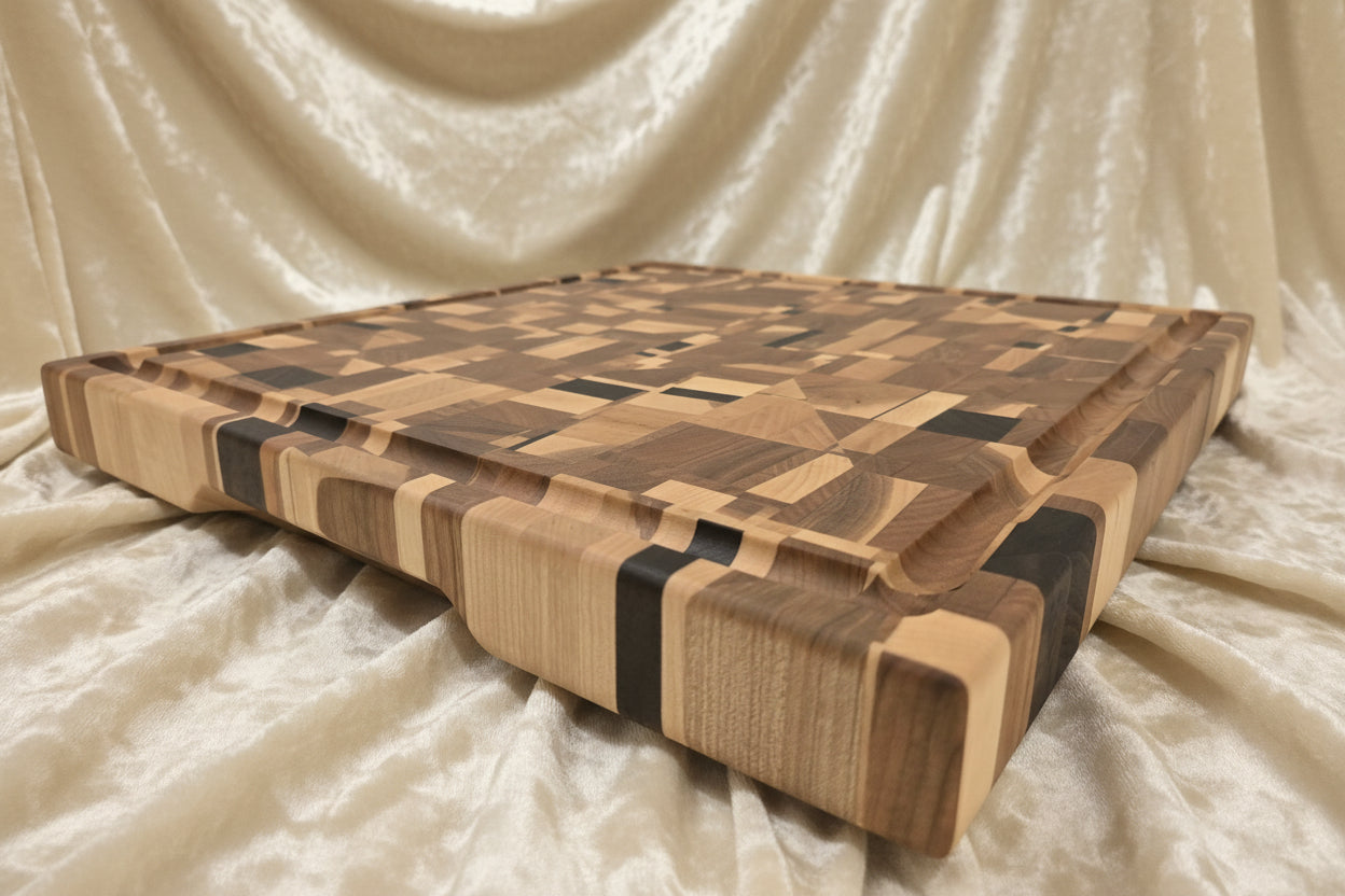 Chaotic Pattern Butcher Block (#36)