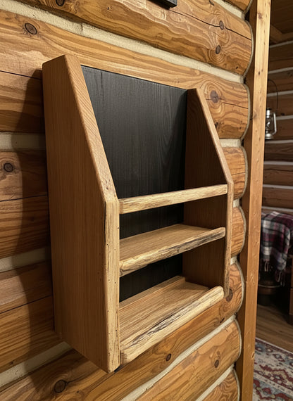 Red Oak Whiskey Rack