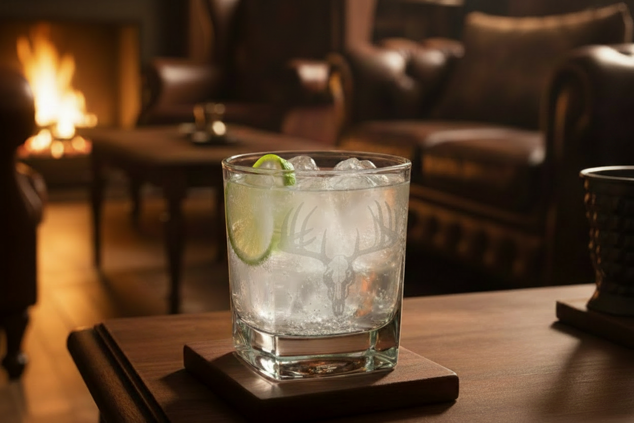 Engraved Glass Tumbler